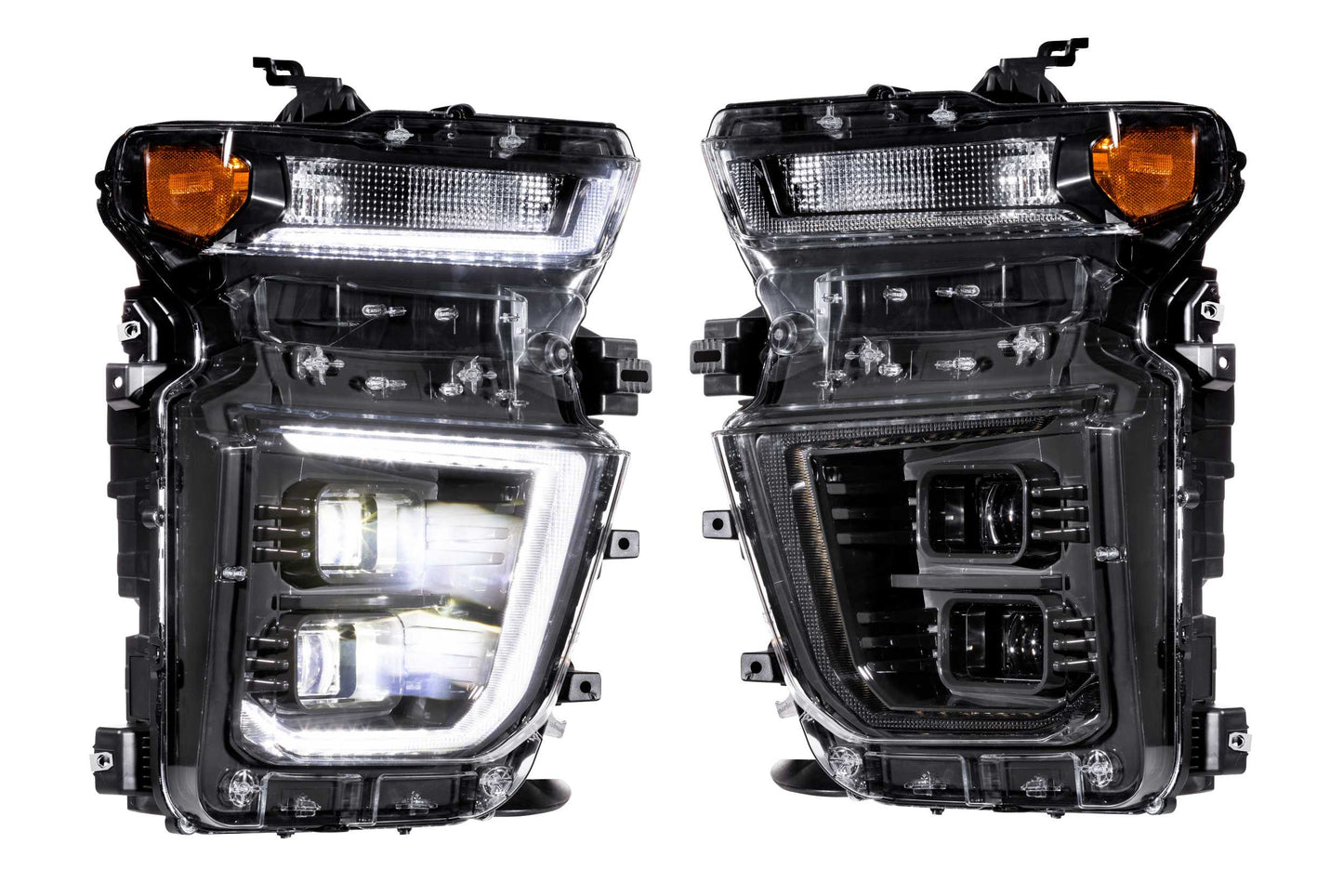 Morimoto XB Hybrid LED Headlights for Chevrolet Silverado HD (2020–2024) - LF546