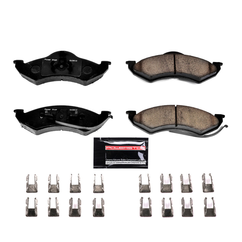 Power Stop 1999 Dodge Dakota Front Z23 Evolution Sport Brake Pads w/Hardware PowerStop