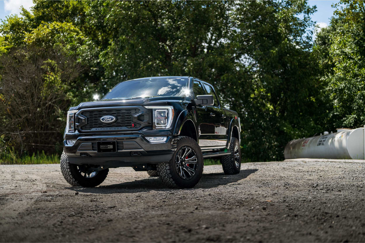 Morimoto 4Banger Ditch Light Kit: 21+ F150 (NCS White SAE Wide Beam)