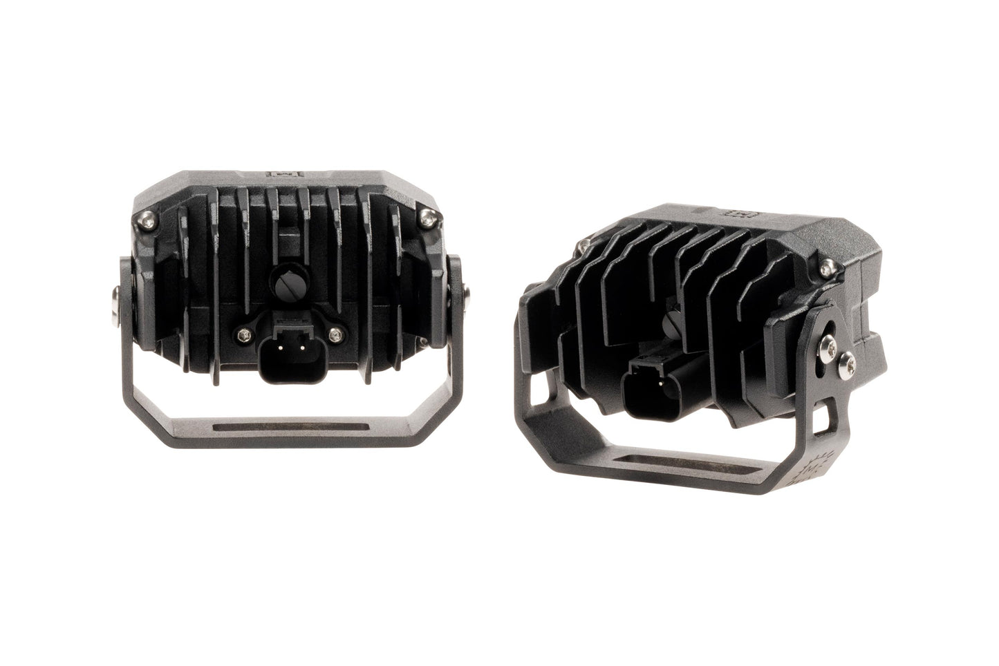 Morimoto 2Banger NCS LED Pods (SAE Wide / Yellow / Set)