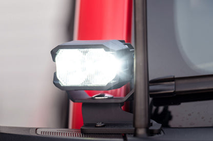 Morimoto 2Banger NCS LED Pods (SAE Wide / Yellow / Set)