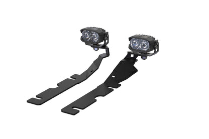 Morimoto 2Banger Ditch Light Kit: 09-18 Ram (NCS Yellow Spot Beam)
