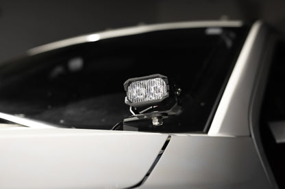 Morimoto 2Banger Ditch Light Kit: 17-22 Super Duty (NCS White Combo Beam)