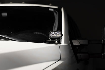 Morimoto 2Banger Ditch Light Kit: 17-22 Super Duty (HXB White SAE Wide Beam)