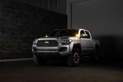 Morimoto 2Banger Ditch Light Kit: 16-23 Tacoma (HXB Yellow Combo Beam)
