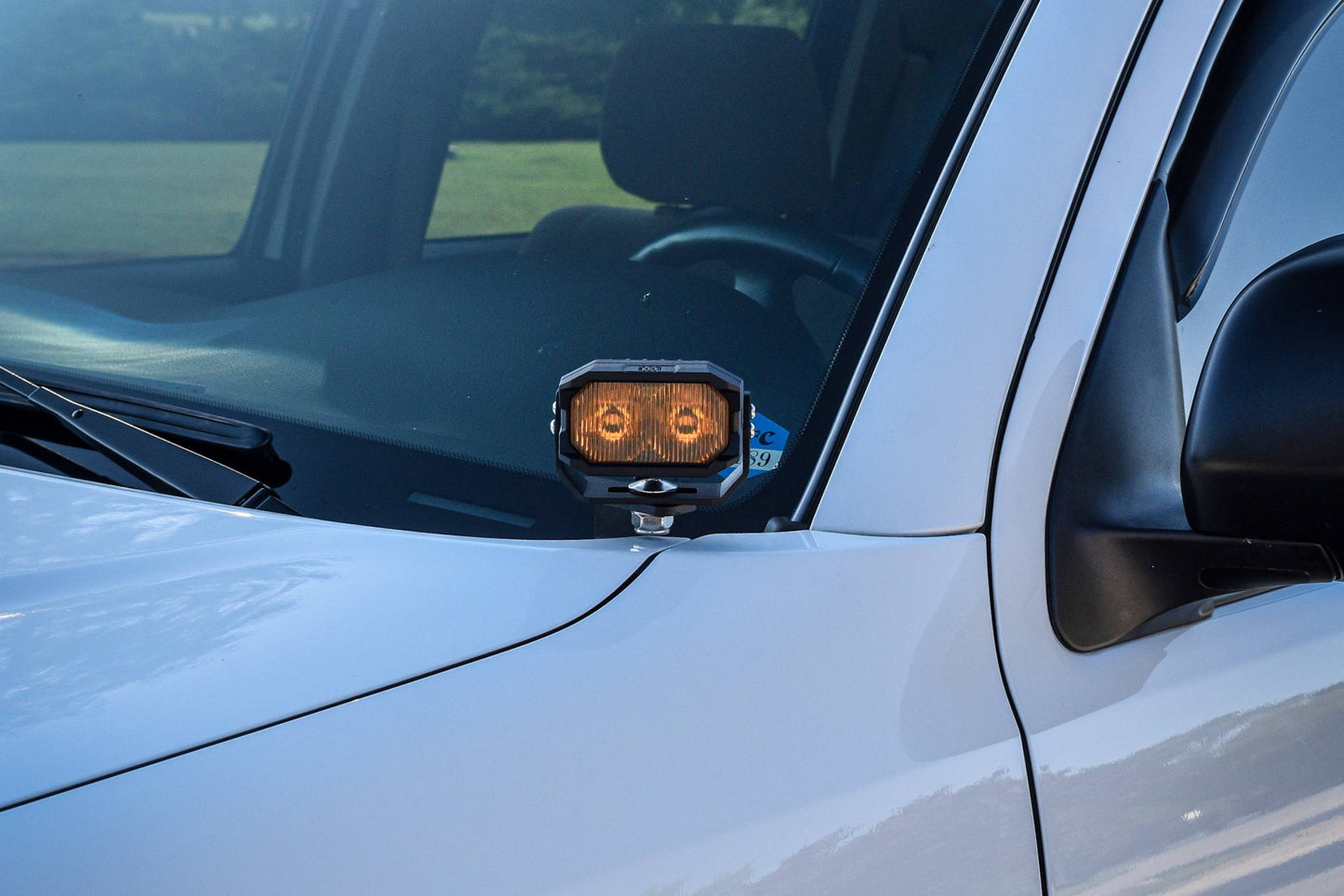 Morimoto 2Banger Ditch Light Kit: 05-15 Tacoma (HXB Yellow Spot Beam)