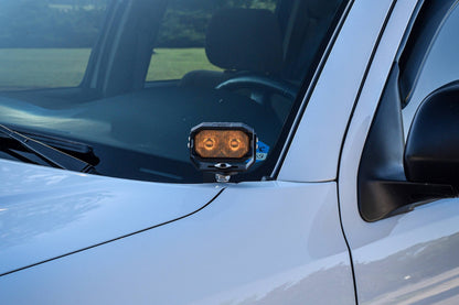 Morimoto 2Banger Ditch Light Kit: 05-15 Tacoma (HXB White SAE Wide Beam)