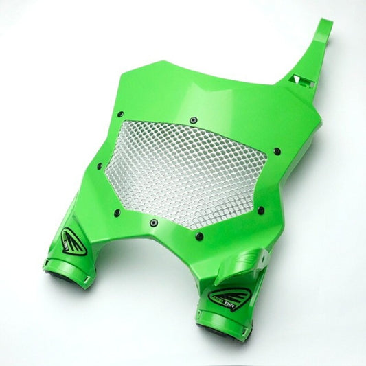Cycra 2017-2025 Kawasaki KX250/F/X/ 2016-2025 KX450/F/X Vented Stadium Plate - Green - 1CYC-0705-72-VT