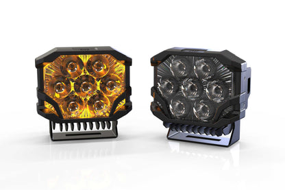 Morimoto BigBanger Ditch Light Kit: 2021+ Bronco (HXB Yellow Spot Beam)