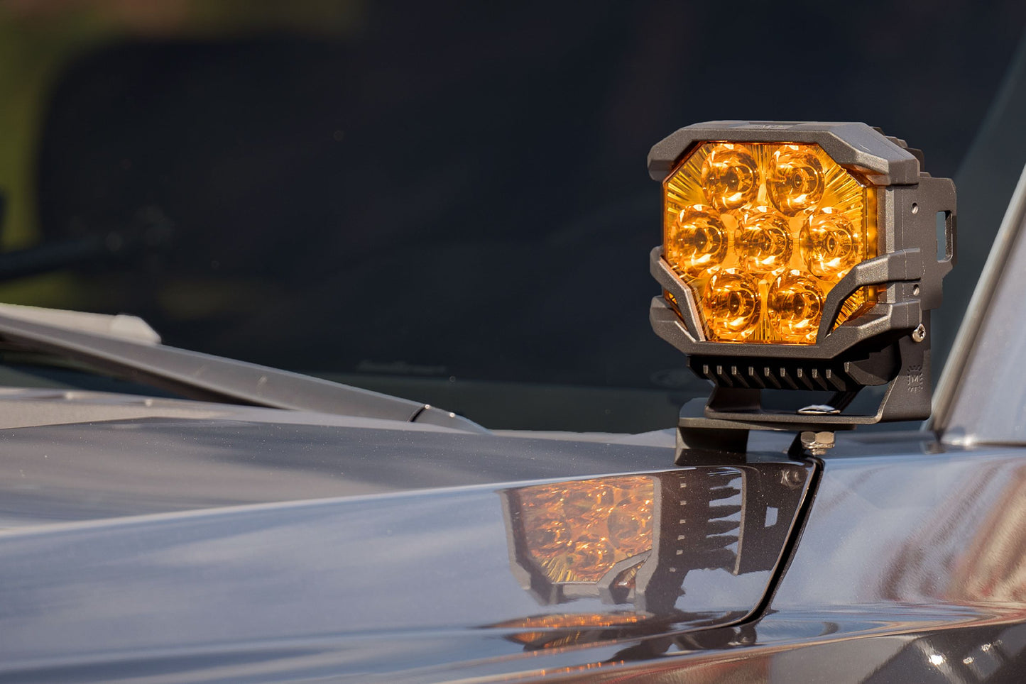 Morimoto BigBanger Ditch Light Kit: 2021+ Bronco (HXB Yellow Spot Beam)