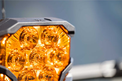Morimoto BigBanger Ditch Light Kit: 2021+ Bronco (HXB Yellow Spot Beam)