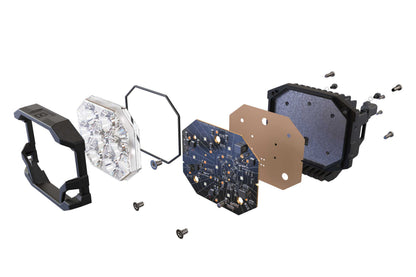 Morimoto BigBanger Ditch Light Kit: 07-13 Silverado (HXB White Spot Beam)