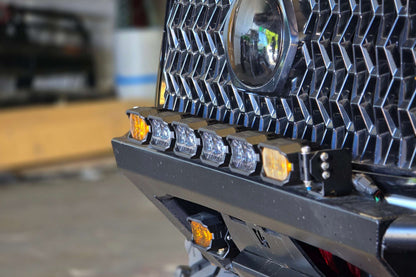 Single-Row BangerBar: (6 Pod / 24") (NCS Power - White/Yellow)