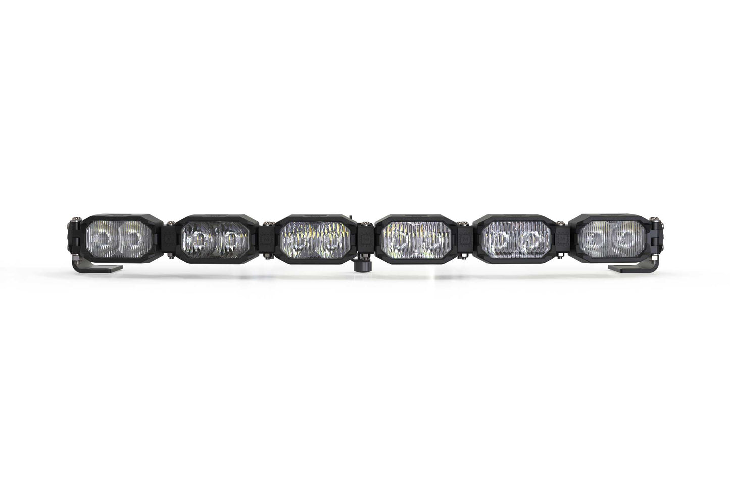 Single-Row BangerBar: (6 Pod / 24") (HXB Power - White/Yellow)
