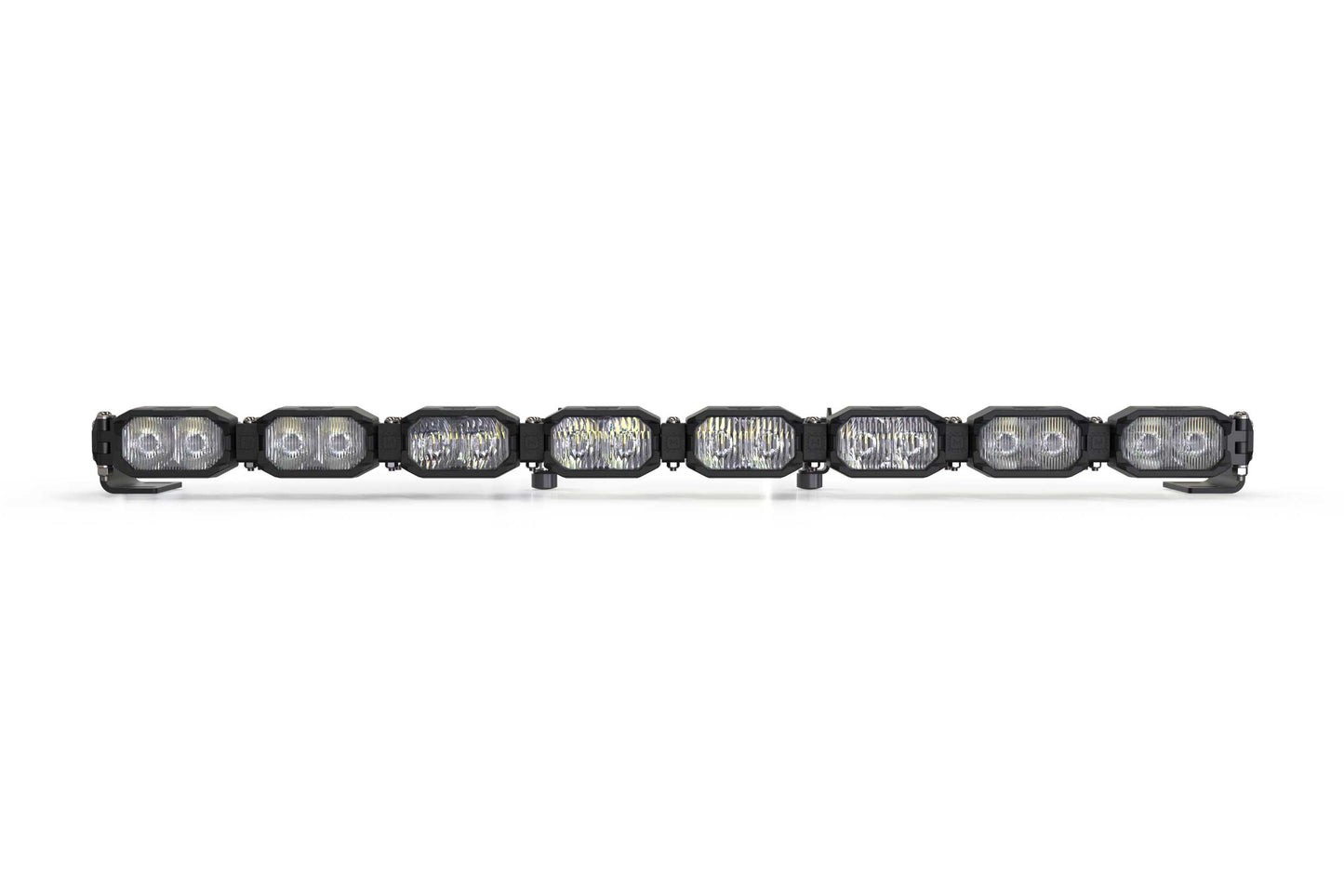 Single-Row BangerBar: (8 Pod / 31.5") (NCS Power - White/Yellow)