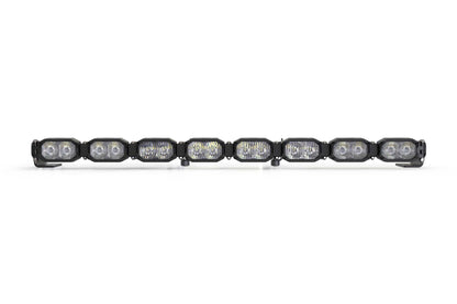 Single-Row BangerBar: (8 Pod / 31.5") (NCS Power - White/Yellow)