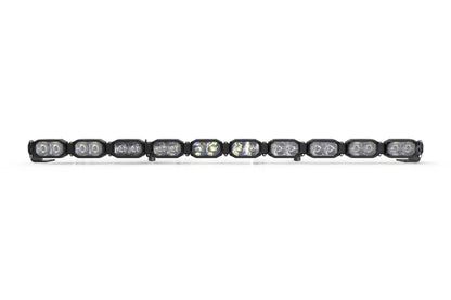 Single-Row BangerBar: (10 Pod / 40") (NCS Power - White/Yellow)