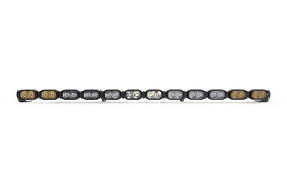 Single-Row BangerBar: (12 Pod / 47") (HXB Power - White/Yellow)