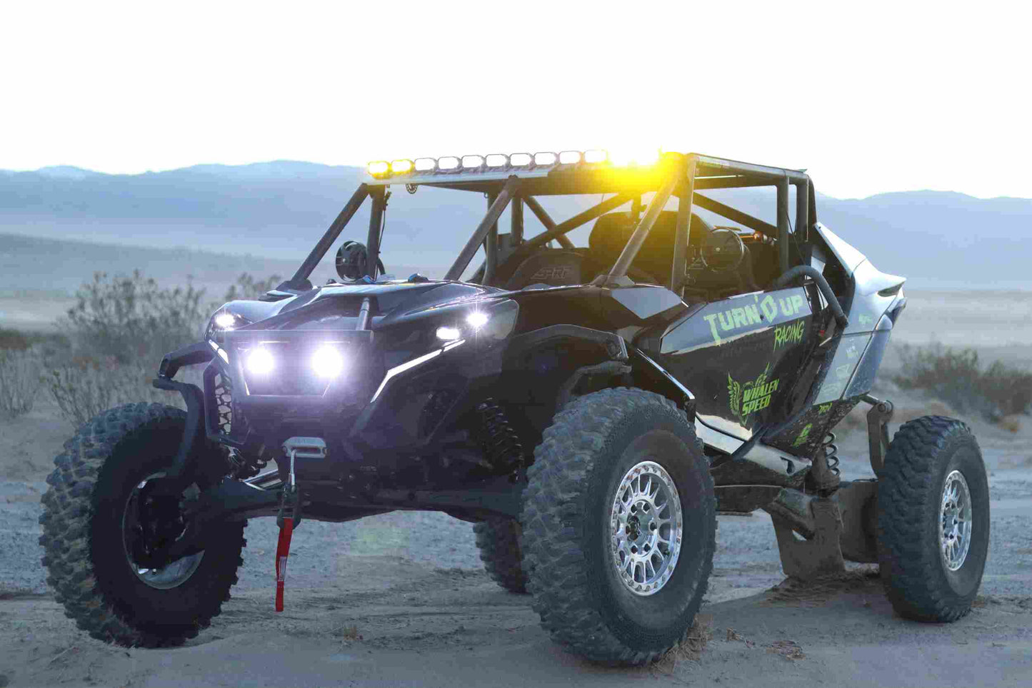 Single-Row BangerBar: (12 Pod / 47") (NCS Power - White/Yellow)