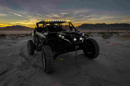 Single-Row BangerBar: (12 Pod / 47") (NCS Power - White/Yellow)