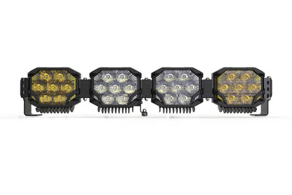 Triple-Row BangerBar: (4 Pod / 29") (HXB Power - White/Yellow)