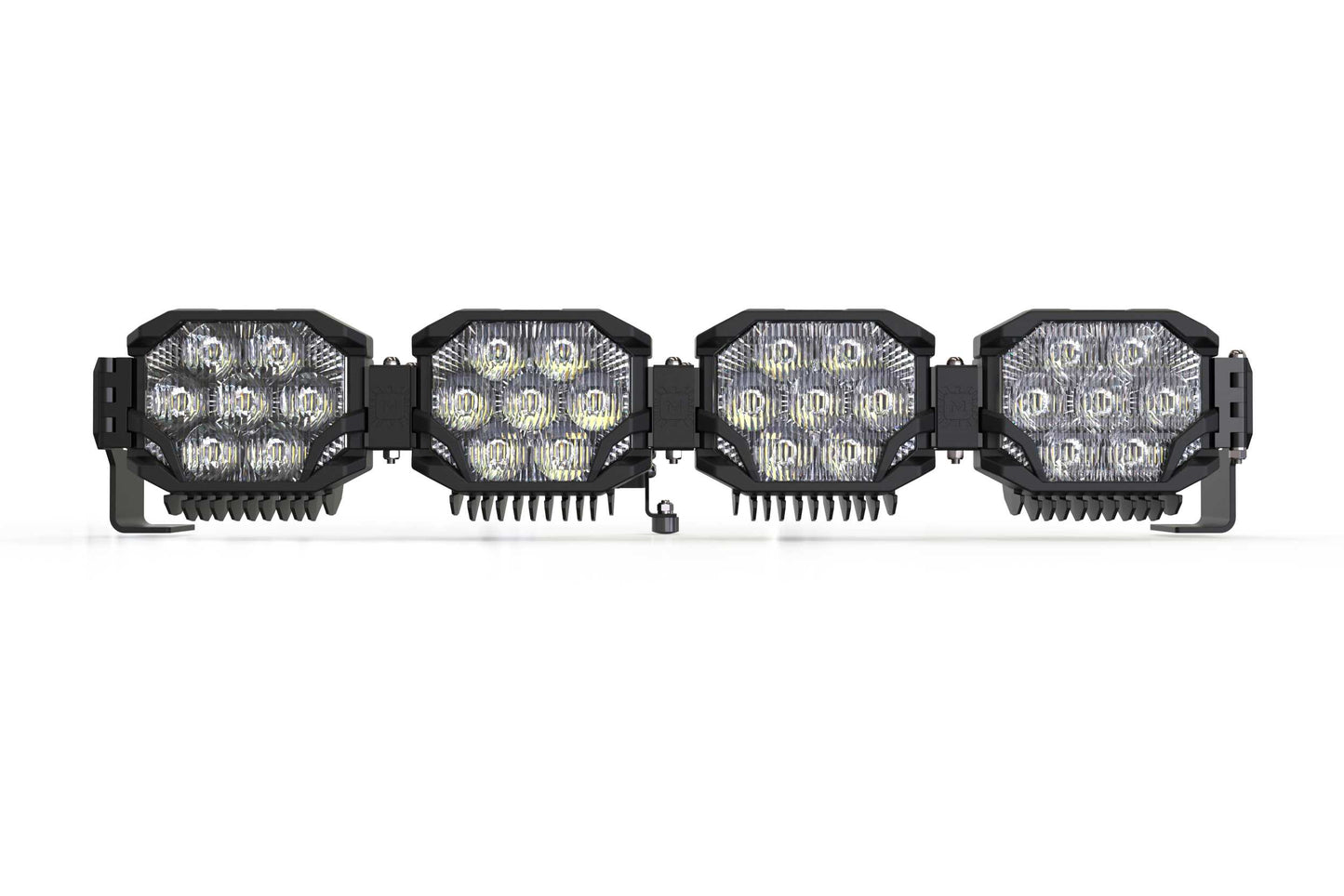 Triple-Row BangerBar: (4 Pod / 29") (NCS Power - White/Yellow)