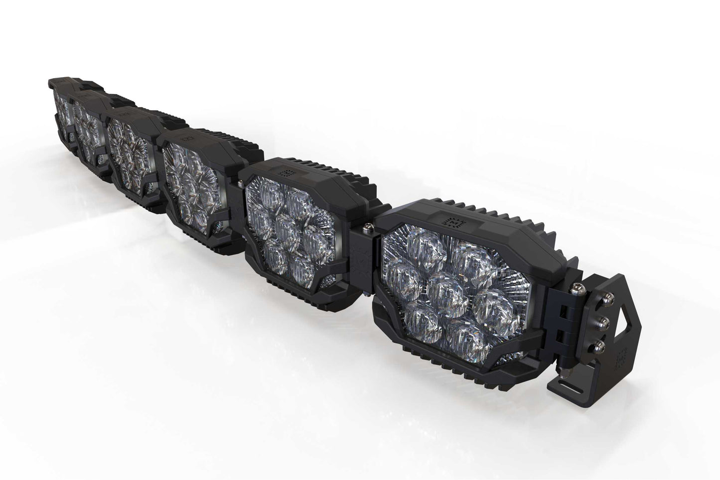 Triple-Row BangerBar: (6 Pod / 43") (NCS Power - White/Yellow)