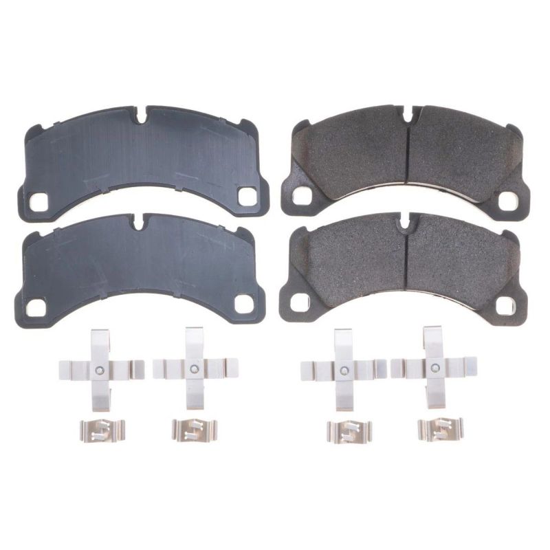 Power Stop 11-13 Porsche Cayenne Front Z17 Evolution Ceramic Brake Pads w/Hardware PowerStop