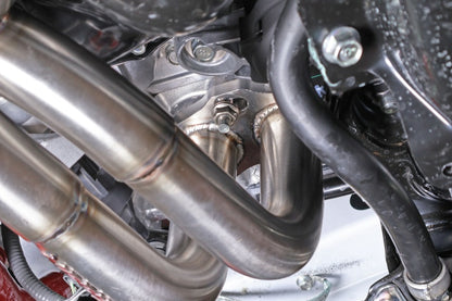 Perrin 22-24 Subaru WRX / 20-24 OBXT & Legacy XT / 19-24 Ascent Equal Length Header - Brushed SS Perrin Performance