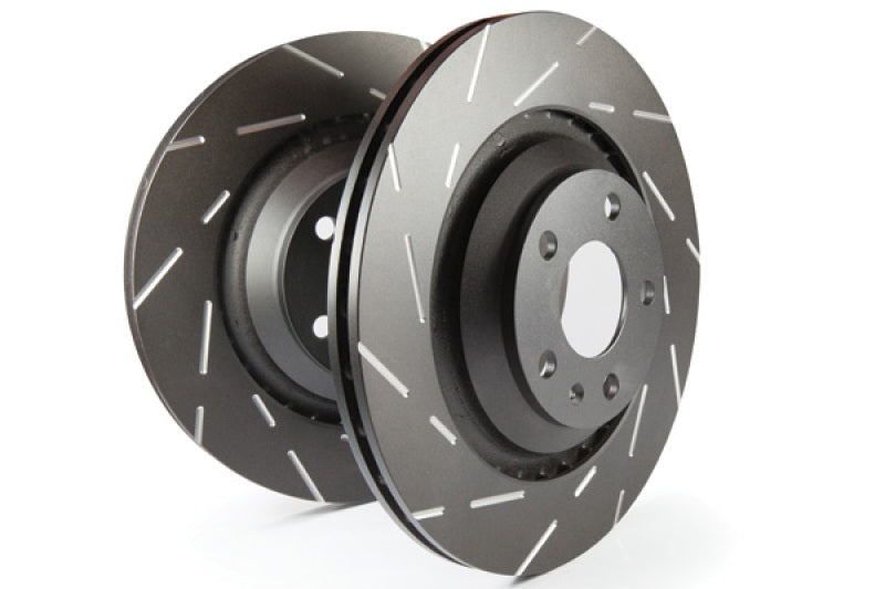 EBC 2013+ Fiat 500L 1.4L Turbo USR Slotted Front Rotors EBC