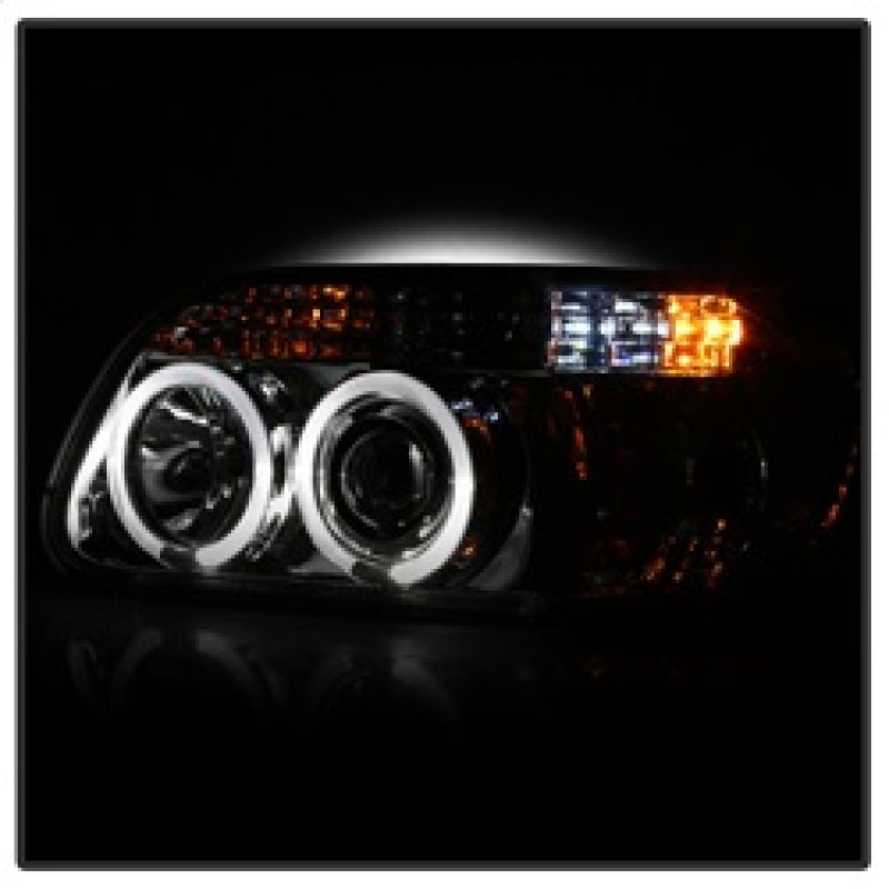 Spyder Ford Explorer 95-01 1PC Projector Headlights LED Halo Chrm PRO-YD-FEXP95-HL-1PC-C SPYDER