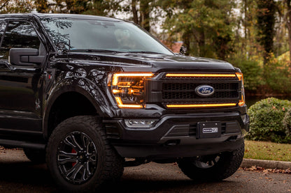 XB LED Headlights: Ford F-150 (21-23 / Amber DRL / Set)