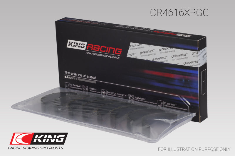 King Subaru Fa20/ Toyota 4U-GSE (Size 0.05) Connecting Rod Bearing Set King Engine Bearings