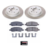 Power Stop 06-11 Cadillac DTS Rear Semi-Coated Rotor Kit