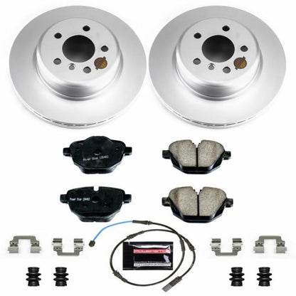 Power Stop 11-16 BMW 528i Rear Z23 Evolution Sport Coated Brake Kit PowerStop