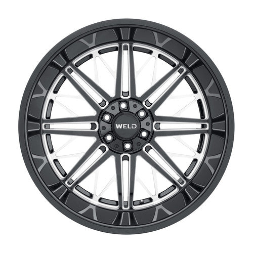 Weld Off-Road W145 22X10 Cascade 8X180 ET-18 BS4.75 Gloss Black MIL 124.3