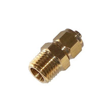 Load image into Gallery viewer, Kleinn 1/4In OD Tubing 1/4In M NPT Straight Compression Fitting