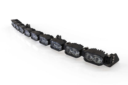 Single-Row BangerBar: (10 Pod / 40") (HXB Power - White)