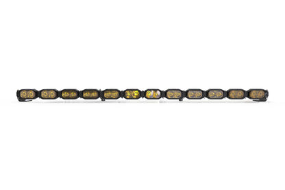 Single-Row BangerBar: (12 Pod / 47") (HXB Power - Yellow)