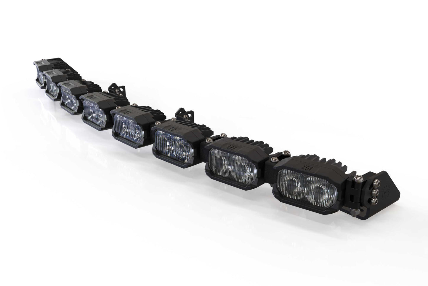 Single-Row BangerBar: (8 Pod / 31.5") (NCS Power - White)
