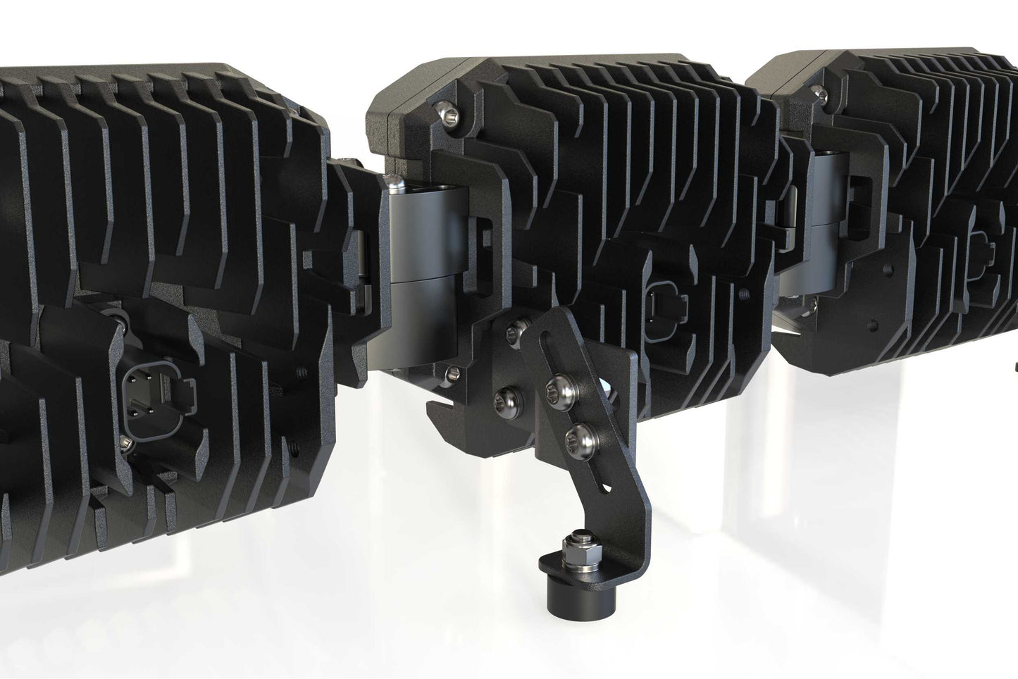 Triple-Row BangerBar: (7 Pod / 50.5") (HXB Power - Yellow)