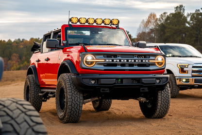 Triple-Row BangerBar: (7 Pod / 50.5") (HXB Power - Yellow)