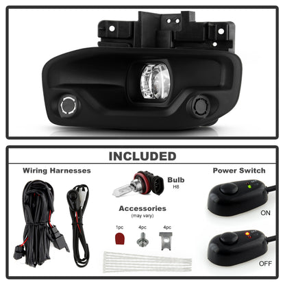 Spyder 19-22 Dodge Ram 2500/3500 Halogen Only OEM Style Fog Lights w/Universal Switch SPYDER