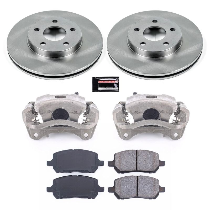 Power Stop 07-10 Pontiac G5 Front Autospecialty Brake Kit w/Calipers PowerStop