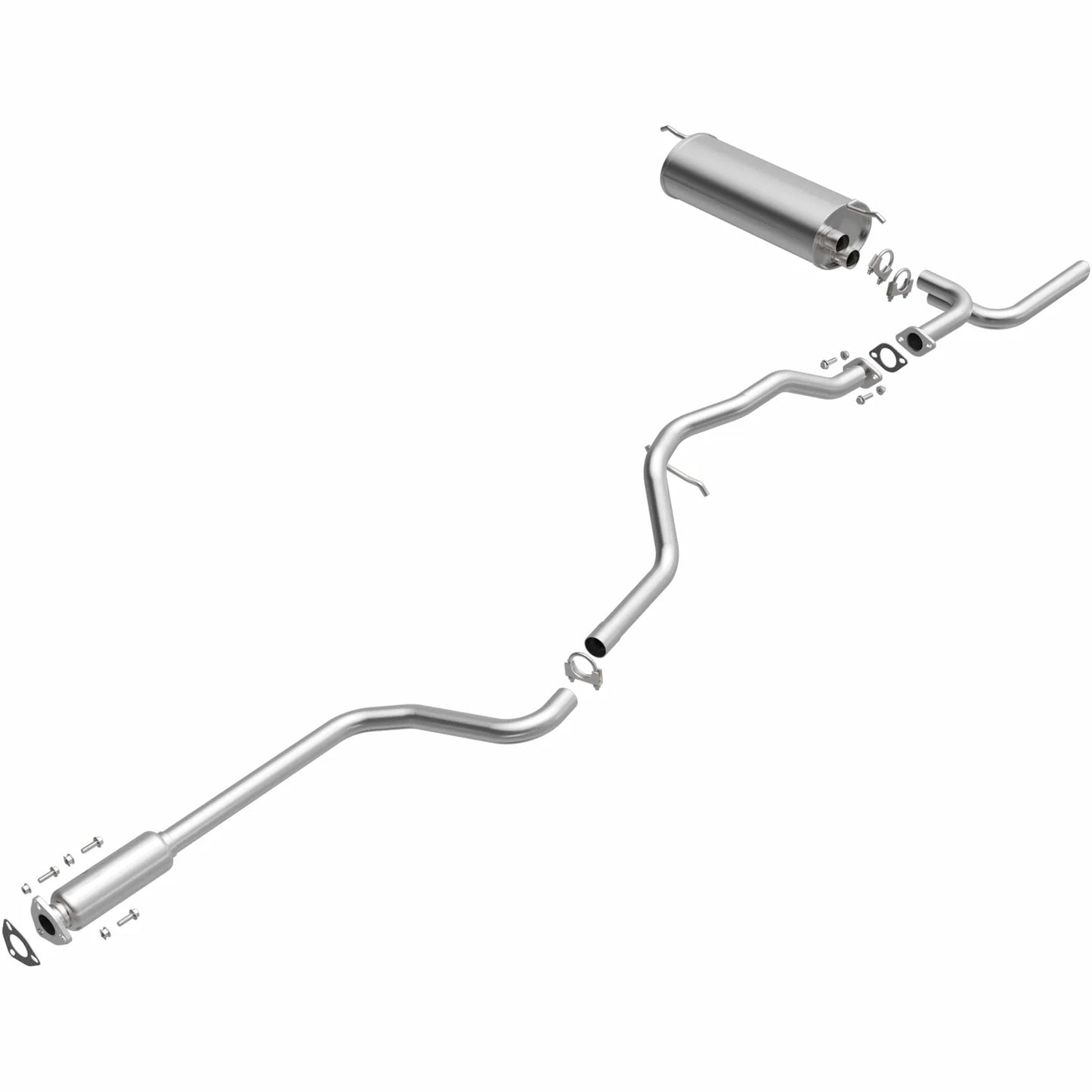 MagnaFlow BRExhaust Series 106-0025 Direct-Fit Exhaust System for 1997–2005 Chevy Malibu / Chevy Classic / 1997–1999 Oldsmobile Cutlass