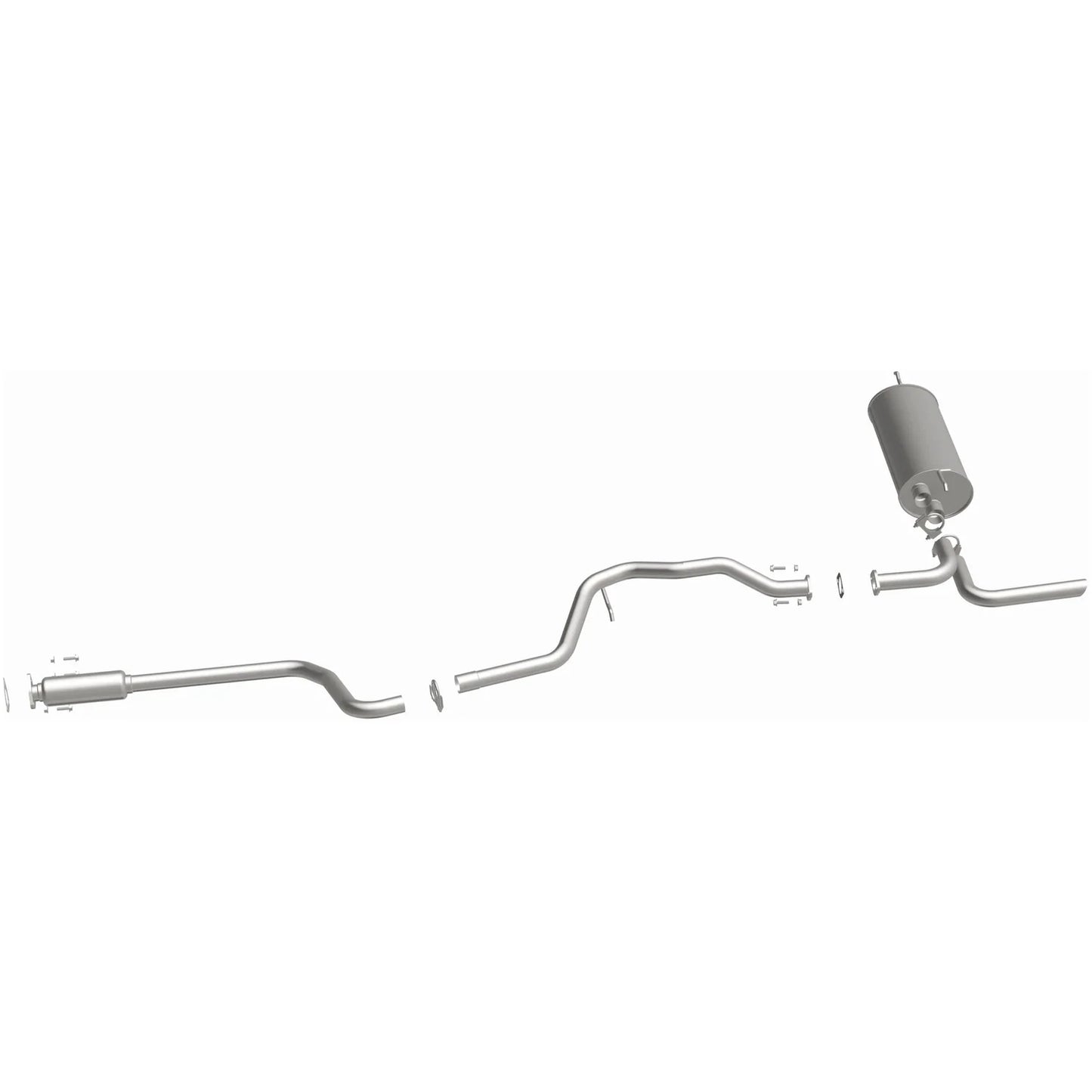 MagnaFlow BRExhaust Series 106-0025 Direct-Fit Exhaust System for 1997–2005 Chevy Malibu / Chevy Classic / 1997–1999 Oldsmobile Cutlass