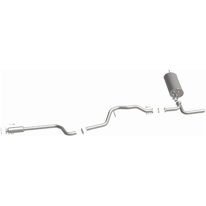 MagnaFlow BRExhaust Series 106-0025 Direct-Fit Exhaust System for 1997–2005 Chevy Malibu / Chevy Classic / 1997–1999 Oldsmobile Cutlass