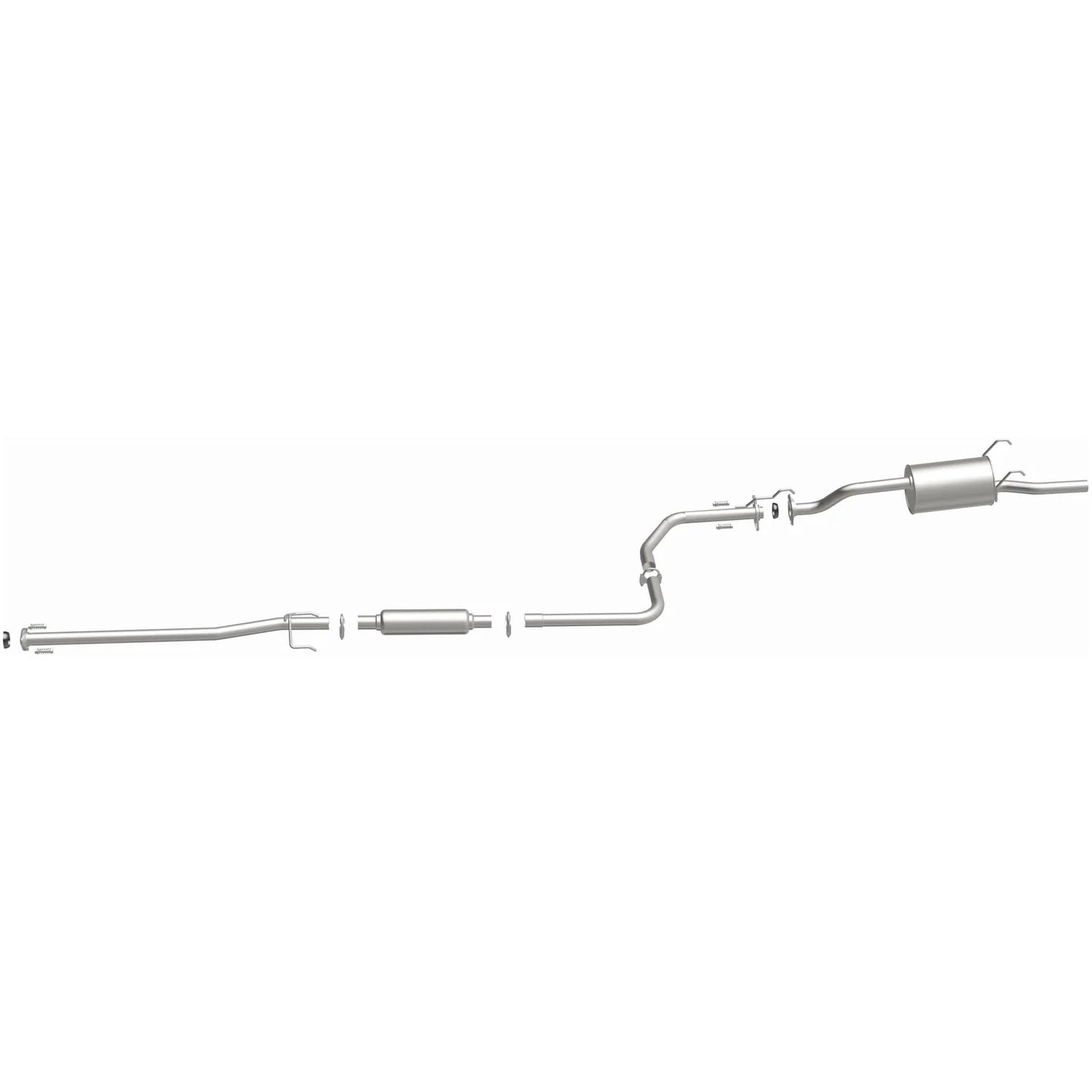 MagnaFlow BRExhaust 106-0034 Direct-Fit Exhaust for 1996–2000 Honda Civic 1.6L