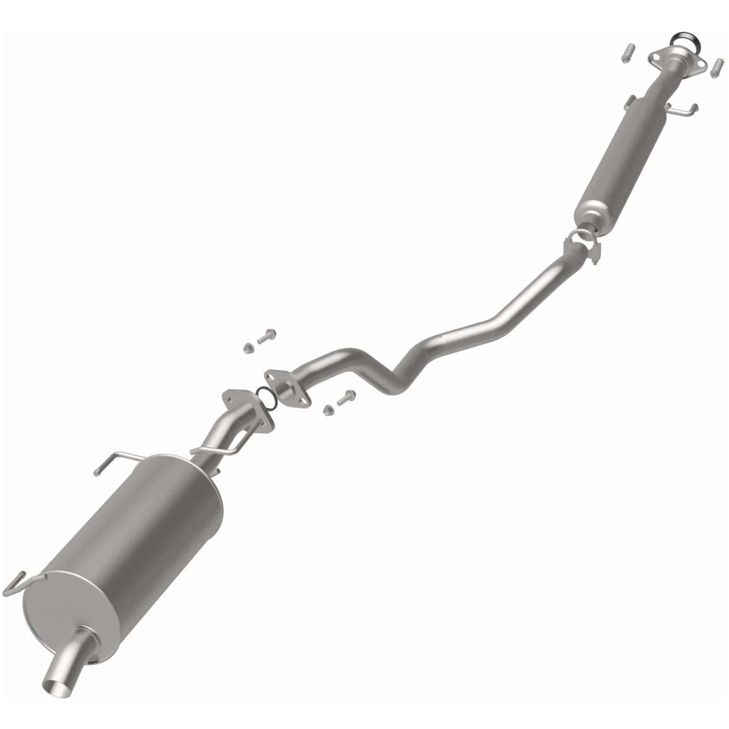 MagnaFlow BRExhaust Series 106-0057 Direct-Fit Exhaust System for 2007–2012 Nissan Versa (1.6L / 1.8L)