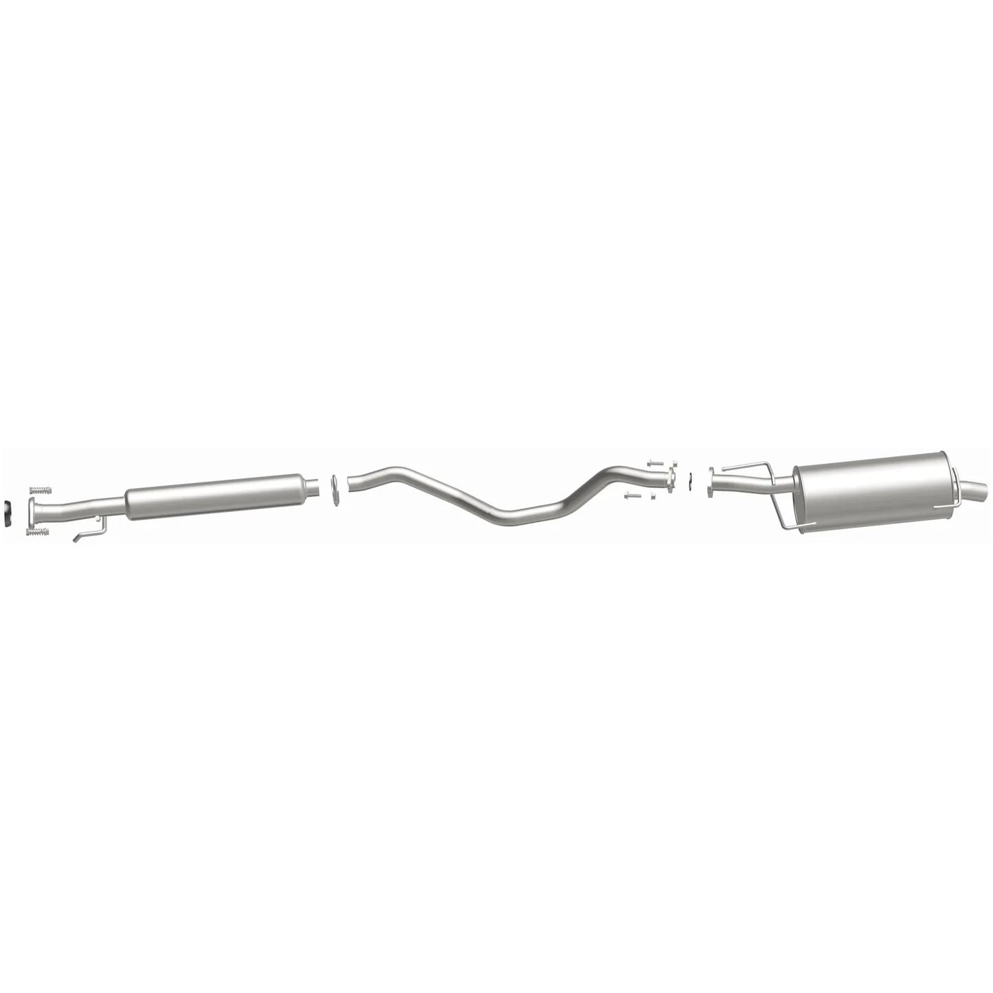 MagnaFlow BRExhaust Series 106-0057 Direct-Fit Exhaust System for 2007–2012 Nissan Versa (1.6L / 1.8L)